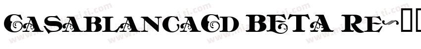 CasablancaCd BETA Re字体转换